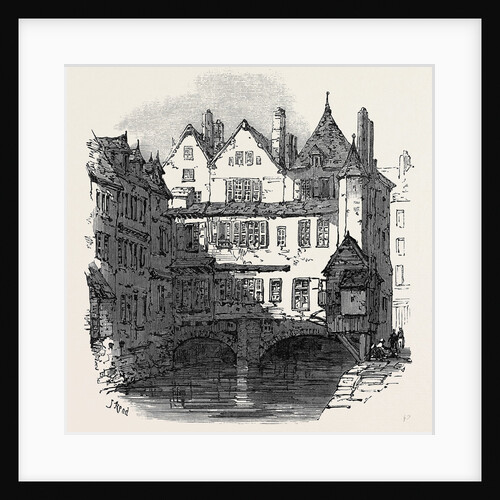 On the Canal Abbeville 1871 by Anonymous