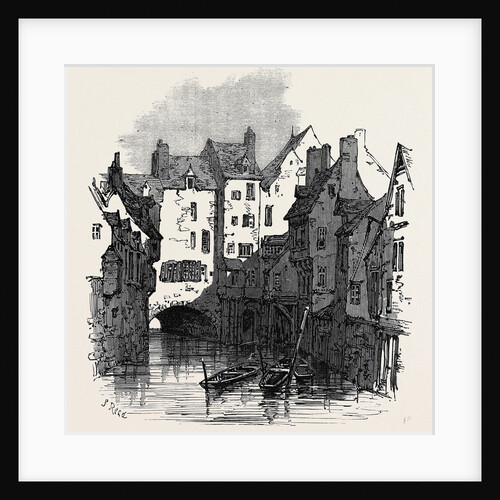 On the Canal Abbeville 1871 by Anonymous