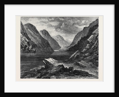 The Pass of Awe Argyleshire 1871 by Anonymous