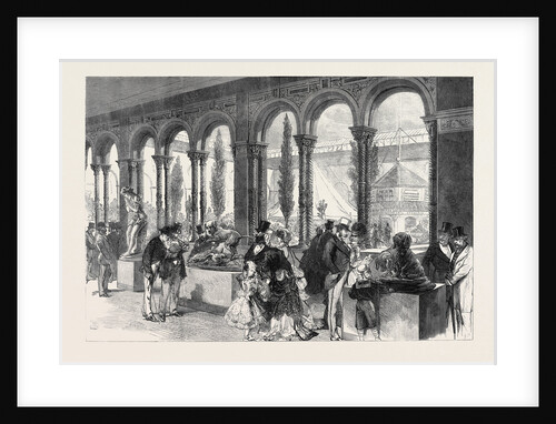 The French Annexe at the International Exhibition 1871 by Anonymous