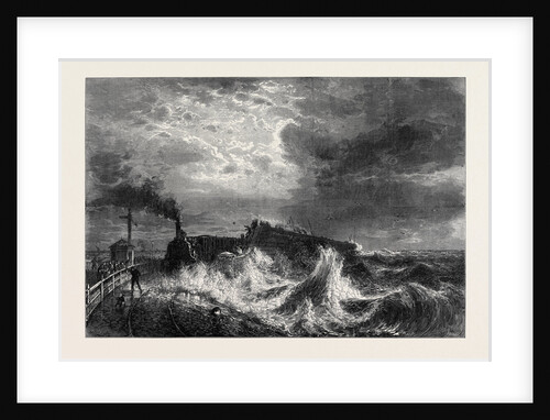 Arrival of the French Mail-Boat at Dover, 1871 by Anonymous