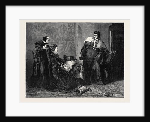 Lady Jane Grey's Victory Over Bishop Gardiner, 1871 by Anonymous