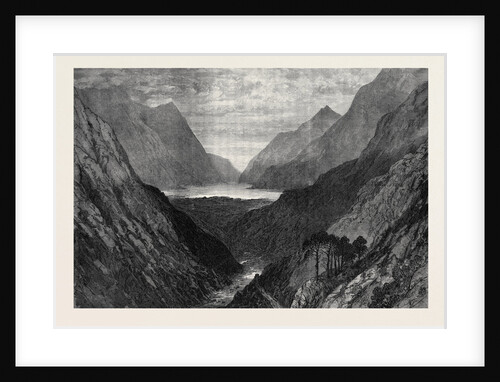 Loch Maree Dingwall and Skye Railway 1871 by Anonymous