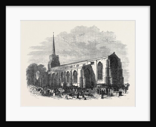 St. Margaret's Church Lowestoft Lately Restored 1871 by Anonymous