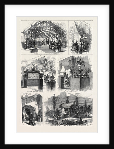 Sketches in the International Exhibition 1871 by Anonymous