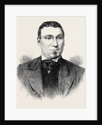 The Late James Renforth Champion Oarsman 1871 by Anonymous