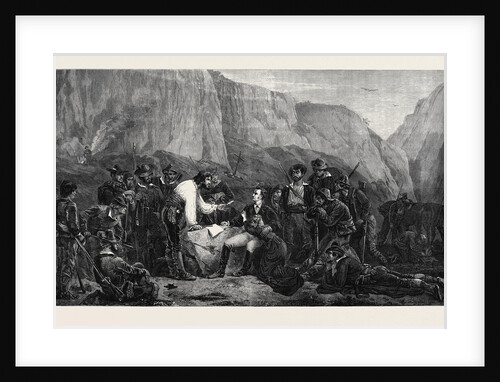 Brigands and Captives, in the French Gallery International Exhibition 1871 by Anonymous