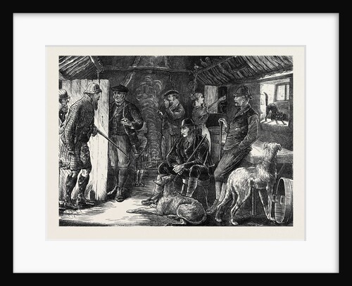 A Highland Shelter in a Storm by Anonymous