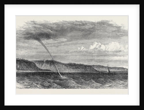 Waterspout Seen Between Bournemouth and Poole 1871 by Anonymous