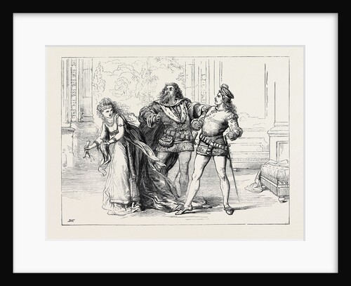 Scene from Hinko at the Queen's Theatre 1871 by Anonymous