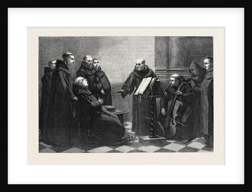 Rehearsal, in the International Exhibition 1871 by Anonymous