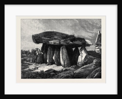 Druidic Remains of Brittany: The Great Dolmen of Corconne France 1871 by Anonymous