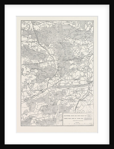 The Autumn Campaign: Plan of the Country Round Aldershott 1871 by Anonymous