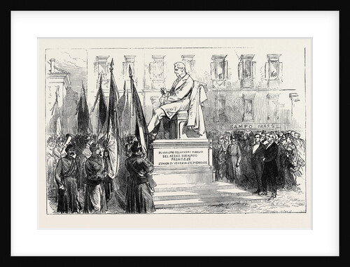 Inauguration of the Statue of Paleocapa at Turin 1871 by Anonymous