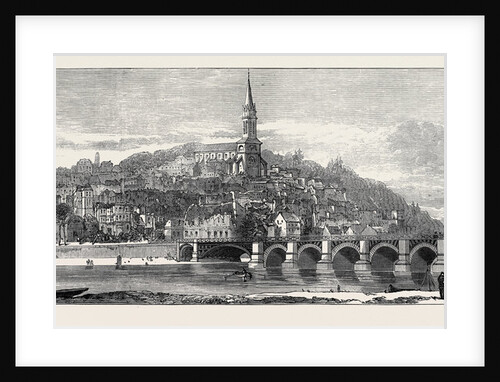 Ruins of St. Cloud from the River 1871 by Anonymous
