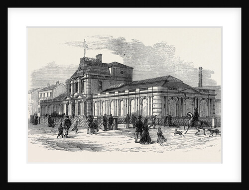 Southport Sea-Water Baths 1871 by Anonymous
