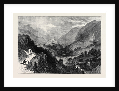 The Dora Valley Mont Cenis Railway 1871 by Anonymous