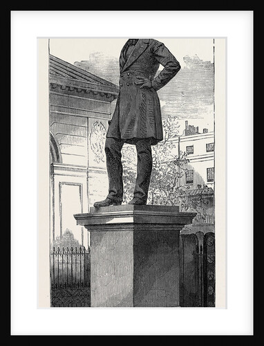 Statue of Robert Stephenson in Euston Square 1871 by Anonymous