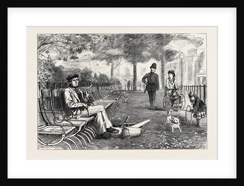 Chill October Rotten Row 1871 by Anonymous