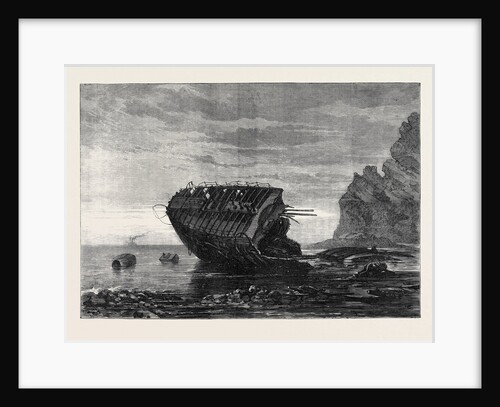 Wreck of a Ship 1871 by Anonymous