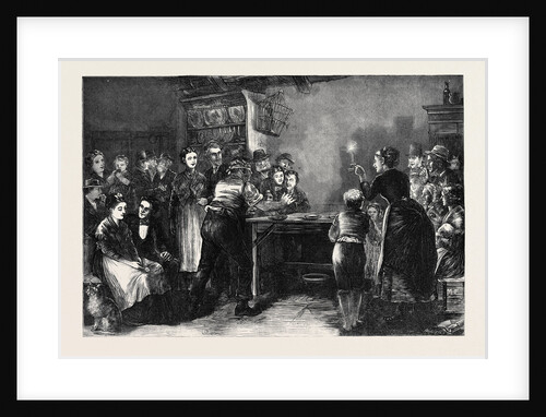November Night in Ireland 1871 by Anonymous