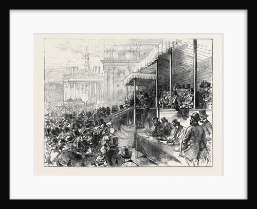 Opening Queen Victoria Street City London 1871 by Anonymous