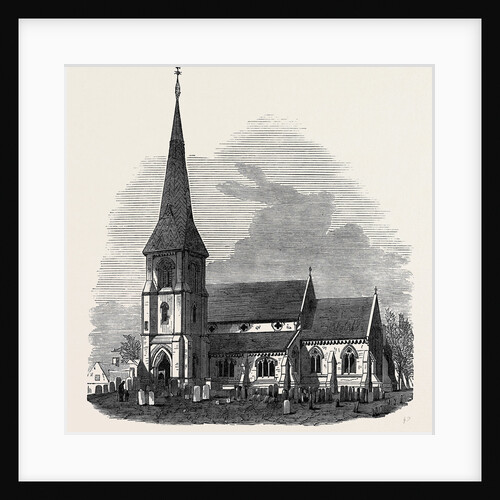 Fosdyke Church Lincolnshire 1871 by Anonymous