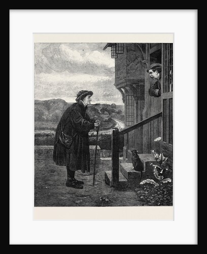 The Village Gossip, from the Exhibition in the Dudley Gallery 1871 by Anonymous
