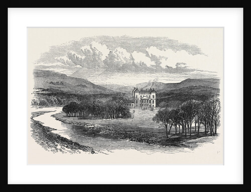 Duff House Near Banff the Seat of the Earl of Fife 1871 by Anonymous