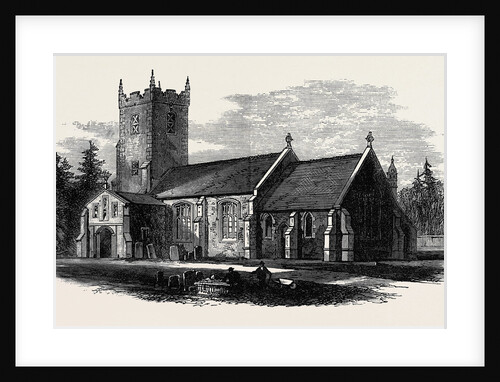 Sandringham Church 1871 by Anonymous