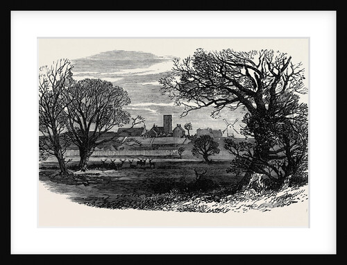 West Newton from the Deer Park Sandringham 1871 by Anonymous