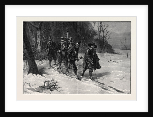 On the Track, 1871 by Anonymous