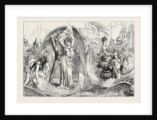 The Pantomimes: Preparing for the Transformation Scene 1871 by Anonymous