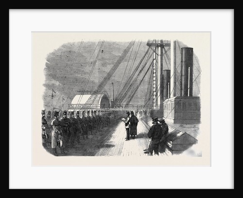 Calling the Roll on Board the Great Eastern Shortly Before Her Departure from the Mersey with Troops for Canada by Anonymous