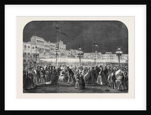 Celebration at Florence of the First Italian National Festival by Anonymous
