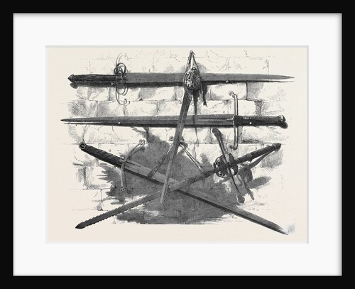 Swords of Scottish Heroes Exhibited at the Laying of the Foundation Stone of the Wallace Monument at Stirling by Anonymous