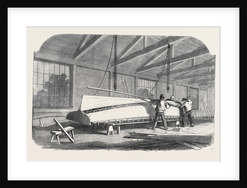 Putting the Parts Together on the Assembling Form Thompson's Boatbuilding Machinery by Anonymous