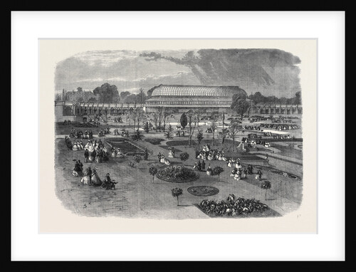 The Royal Horticultural Society's Gardens South Kensington Showing the Conservatory and Portions of the Arcades by Anonymous