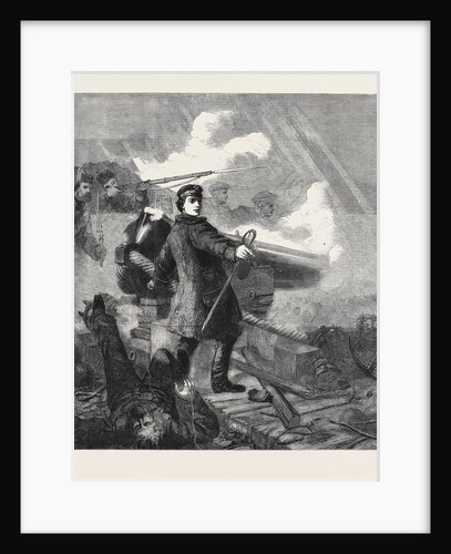 Gallant Act of Commander W.N. Hewett Before Sebastopol by Desanges in the Victoria Cross Gallery by Anonymous