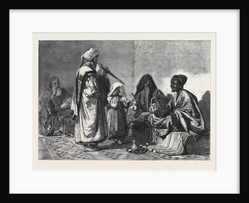 A Rehearsal Cairo, in the Exhibition of the Society of Painters in Water Colours by Anonymous