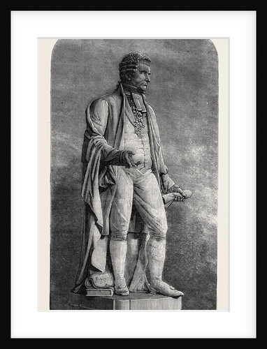 Statue of the Late Mr. Robert Hall M.P. for Leeds and Recorder of Doncaster by Anonymous