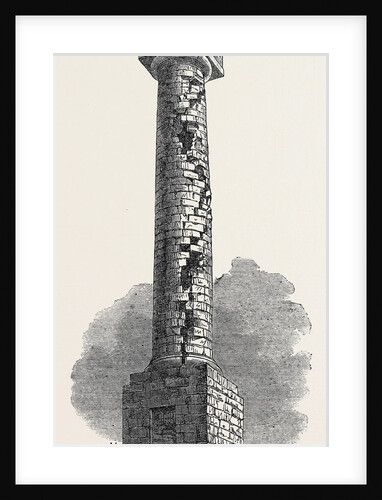 The Jessop Monument Codnor Park Derbyshire Struck by Lightning on the 8th Inst. July 27 1861 by Anonymous