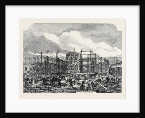 Progress of the Building for the International Exhibition of 1862. by Anonymous