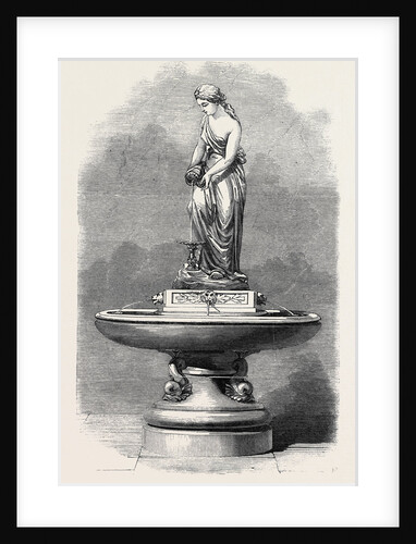 New Drinking Fountain in Front of the Royal Exchange by Anonymous