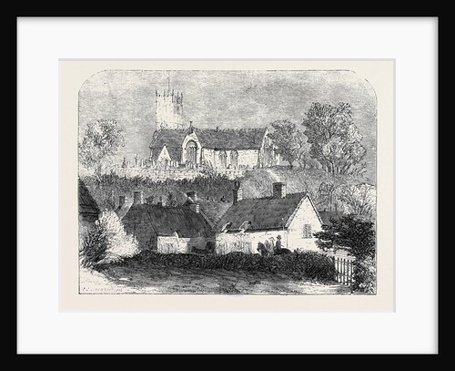 Godshill Crurch Isle of Wight by Anonymous
