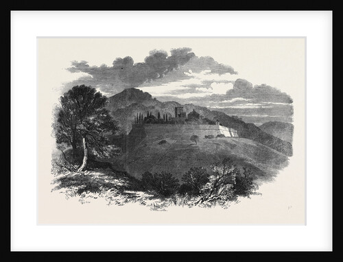Brolio the Ancestral Seat of the Ricasoli Family by Anonymous