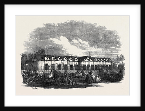 New Antelope House in the Gardens of the Zoological Society Regent's Park by Anonymous
