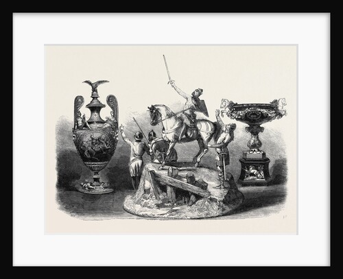 The Goodwood Races Left: The Steward's Cup Centre: The Chesterfield Cup Right: The Goodwood Cup August 10 1861 by Anonymous