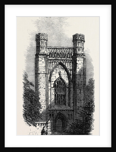 Thorney Abbey Cambridgeshire the Archaeological Institute of Great Britain and Ireland by Anonymous