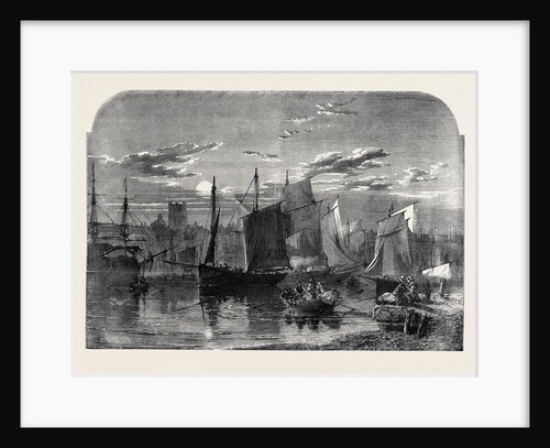 The Port of Dieppe by Anonymous